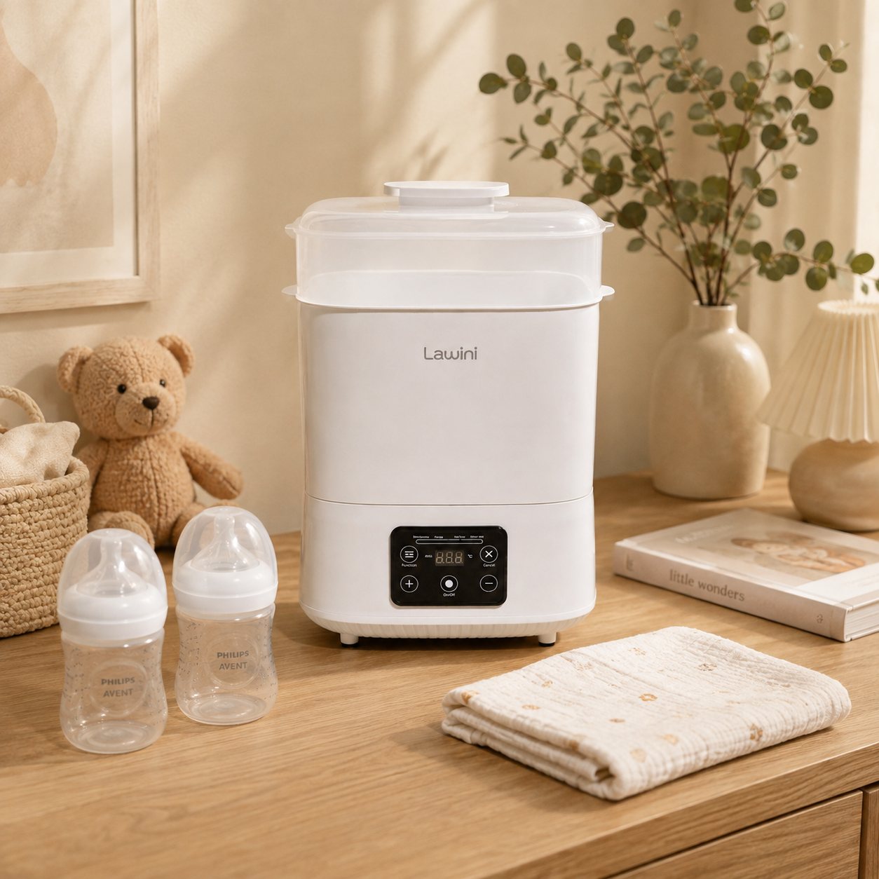 Lawini 4-in-1 Babyfles Sterilisator & Droger