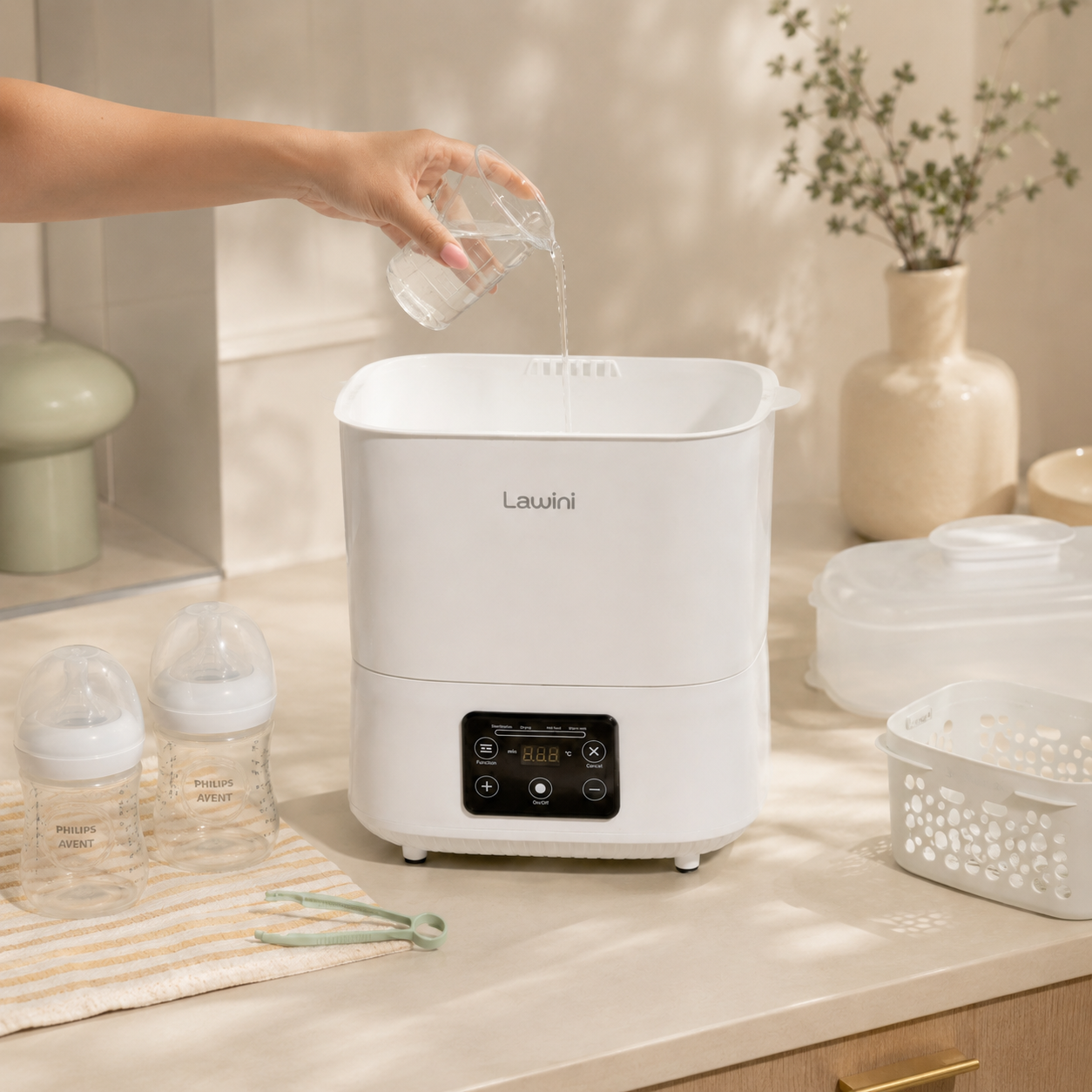 Lawini 4-in-1 Babyfles Sterilisator & Droger